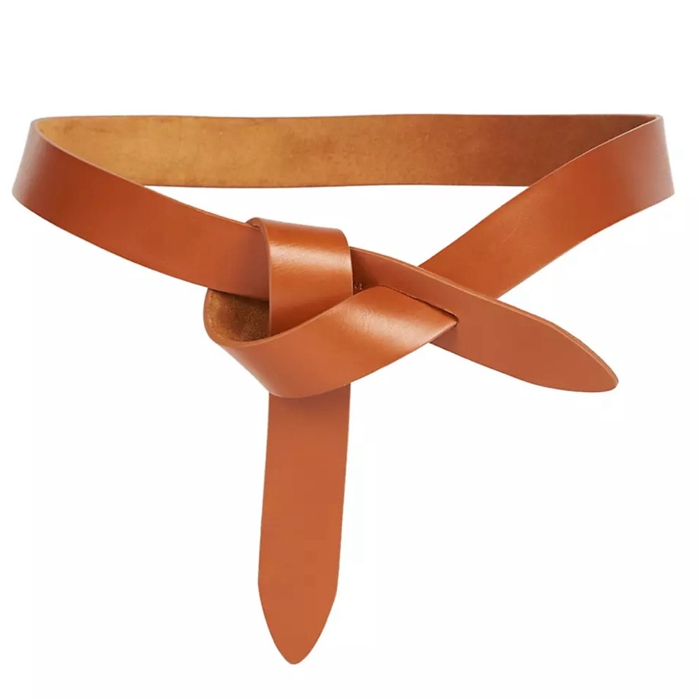 Isabel Marant white leather belt
